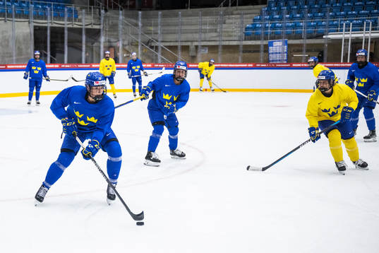 Jenny Antonsson of Sweden at a practice session