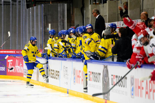 Lina Ljungblom of Sweden looks dejected