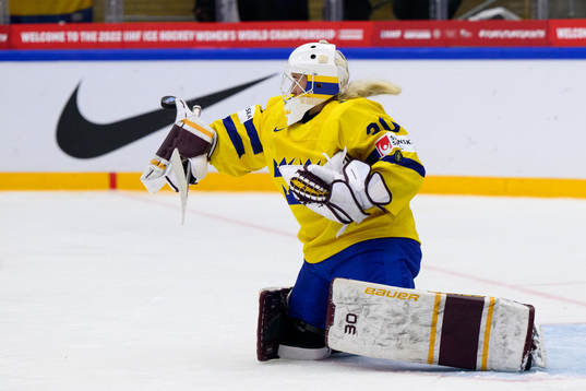 Goaltender Emma Söderberg of Sweden