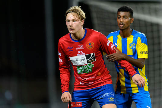 Varbergs GIFs Emil Petersson och Eskilsminnes Josef Getachew