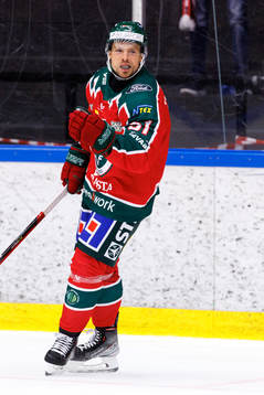 Frölundas Mats Rosseli Olsen jublar