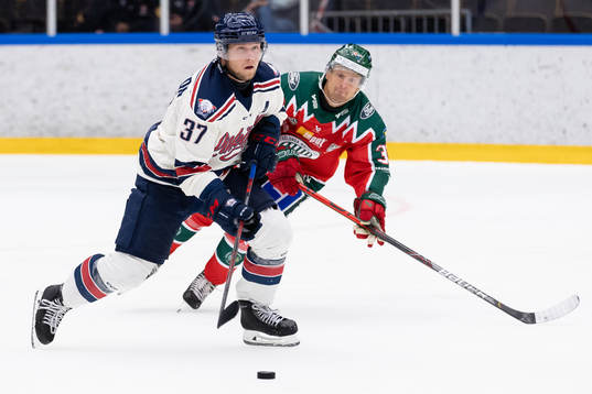 Linköpings Jesper Pettersson och Frölundas Nicklas Lasu
