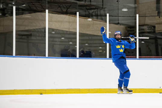 Thea Johansson of Sweden at a practice session