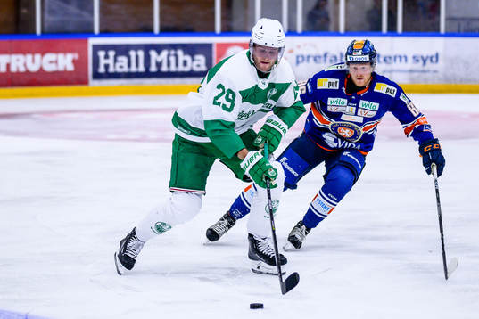 Rögles Kim Rosdahl och Växjös Joachim Blichfeld