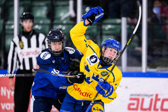 Finlands Akseli Pulkkanen och Sveriges Anton Olsson
