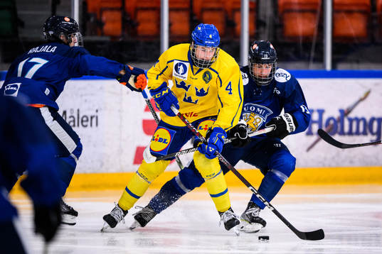 Sveriges Leo Sahlin Wallenius och Finlands Emil Hemming