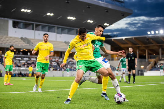 Brages Joakim Persson och Dalkurds Ahmed Awad