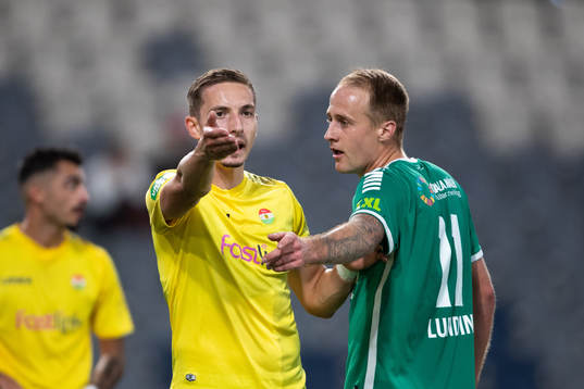 Dalkurds Lukas Browning Lagerfeldt och Brages Anton Lundin