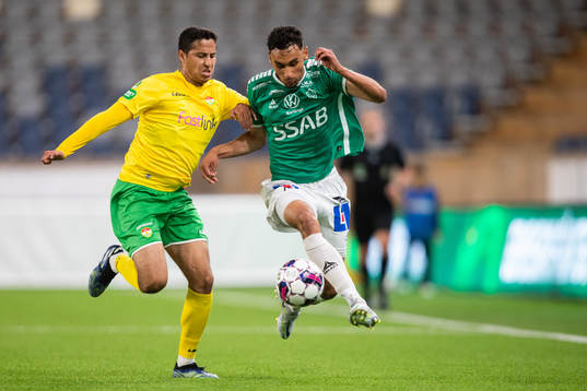Brages Joakim Persson och Dalkurds Ahmed Awad