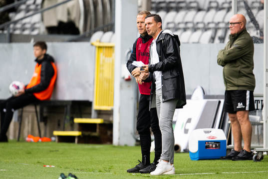 Trelleborgs tränare Kristian Haynes