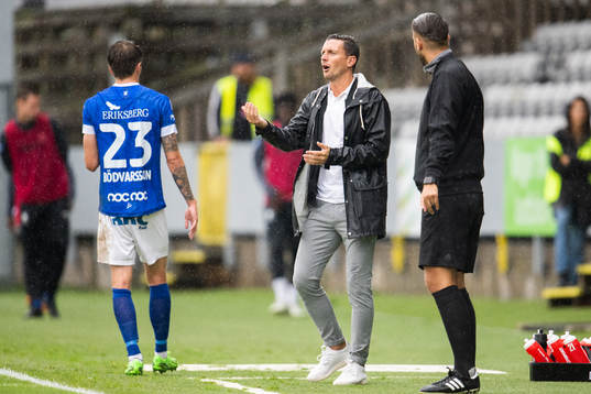 Trelleborgs tränare Kristian Haynes