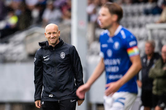 Landskronas tränare Billy Magnusson