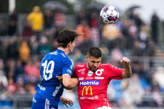 GIF Sundsvalls Teodor Stenshagen och Degerfors Omar Faraj