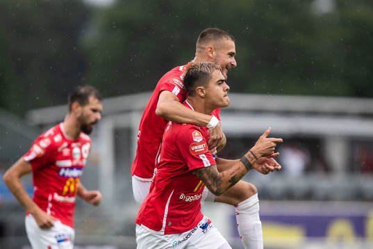 Degerfors Diego Campos jublar