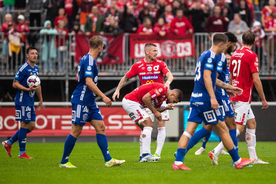 Degerfors Omar Faraj har ont
