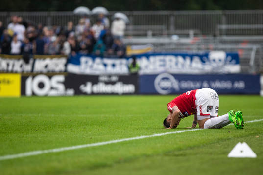 Degerfors Diego Campos har ont