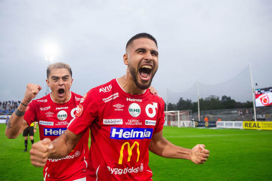 Degerfors Omar Faraj jublar
