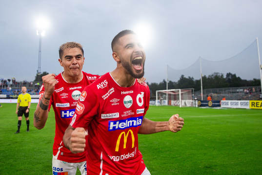 Degerfors Omar Faraj jublar