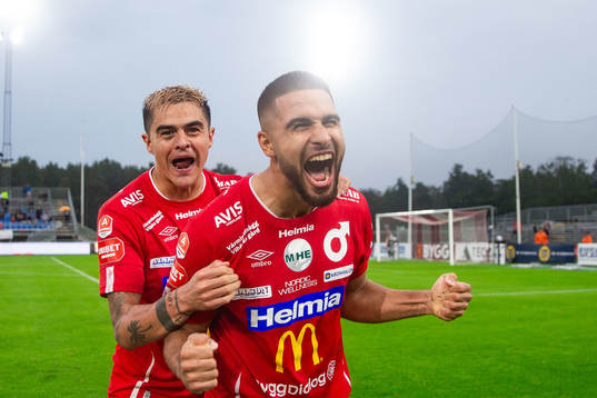 Degerfors Omar Faraj jublar