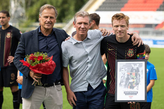 Brommapojkarnas ordförande Manfred Aronsson och Berndt