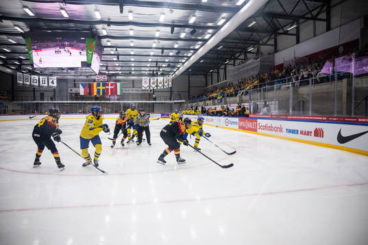 Interior view of Nord Jyske Bank Arena