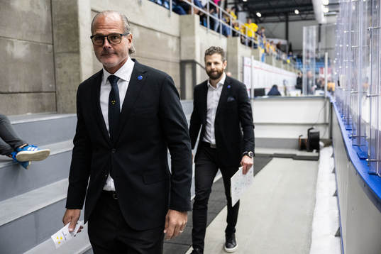 Andreas Spångberg, assistant coach and Ulf Lundberg, head