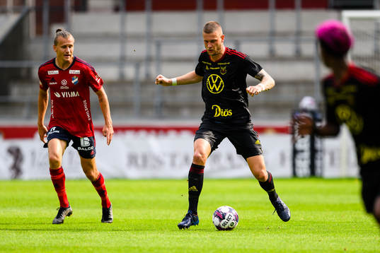 Östers Jesper Jonasson Westermark och Östersunds Kevin