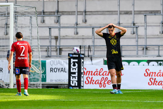 Östersunds Kristian Novak deppar