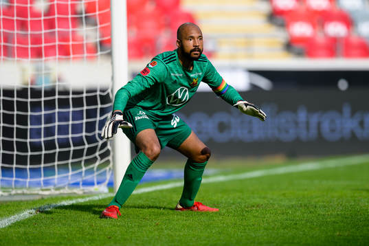 Östersunds målvakt Aly Keita