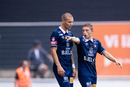 Örgrytes Arvid Brorsson och Anton Andreasson deppar