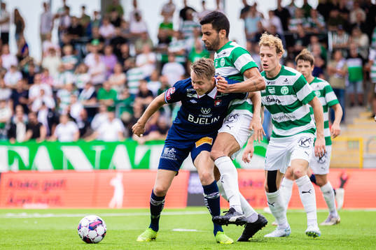 Örgrytes Viktor Lundberg och Västerås Pedro Ribeiro