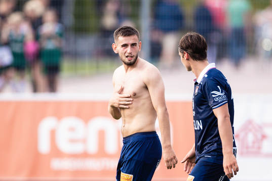 Örgrytes Erion Sadiku och Kevin Ackermann