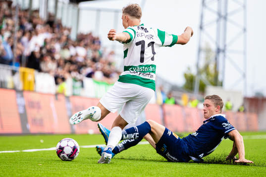 Västerås Simon Gefvert och Örgrytes Anton Andreasson
