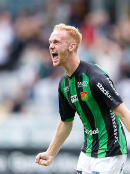 GAIS Viktor Krüger jublar