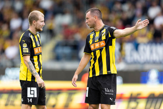 Häckens Simon Gustafson  och Even Hovland