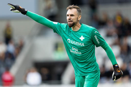 Värnamos målvakt Pilip Vaitsiakhovich