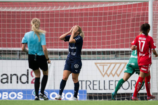 Rosengårds Mimmi Larsson deppar