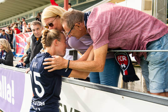 Rosengårds Jessica Wik jublar