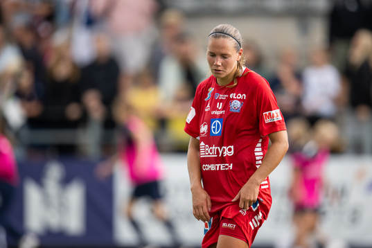 Linköpings Emma Lennartsson deppar