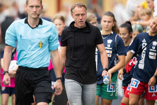Linköpings tränare Andrée Jeglertz