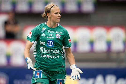 Linköpings målvakt Cajsa Andersson