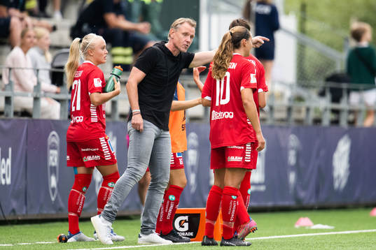 Linköpings tränare Andrée Jeglertz