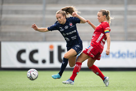 Rosengårds Fiona Brown och Linköpings Olga Ahtinen
