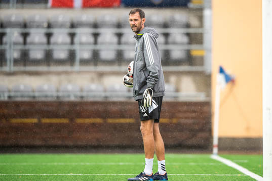 Djurgårdens målvaktstränare Andreas Isaksson
