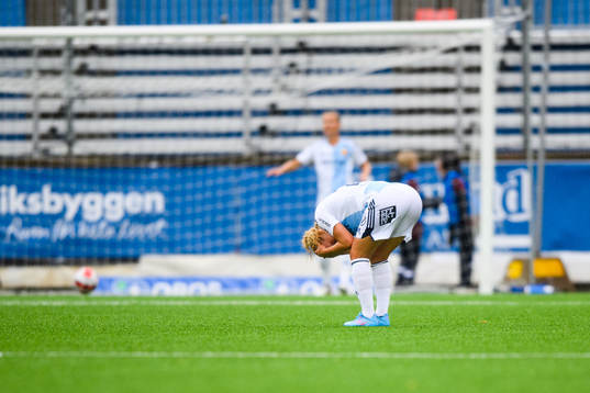 Djurgårdens Tove Almqvist deppar