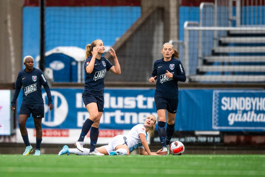 Eskilstuna Uniteds Noor Hoelsbrekken Eckhoff och