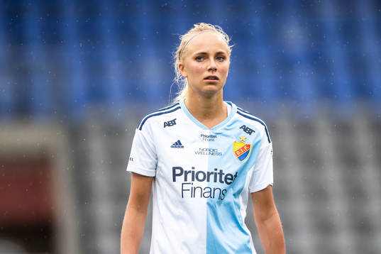 Djurgårdens Sara Lilja Vidlund deppar