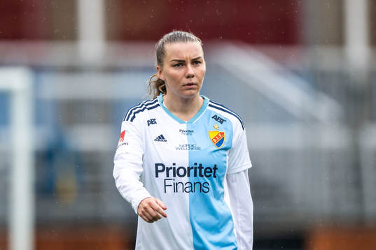 Djurgårdens Ebba Hed deppar