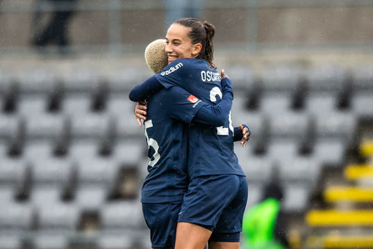 Eskilstuna Uniteds Ngozi Sonia Okobi-Okeoghene och Anna