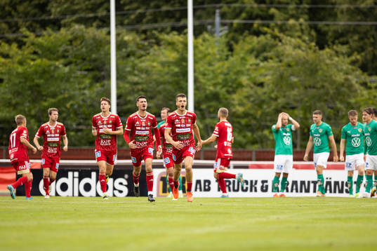 Yoann Fellrath gör 1-1